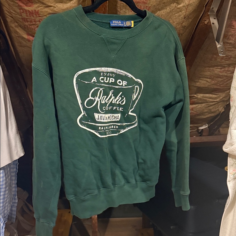 Ralph Lauren Green Sweatshirt